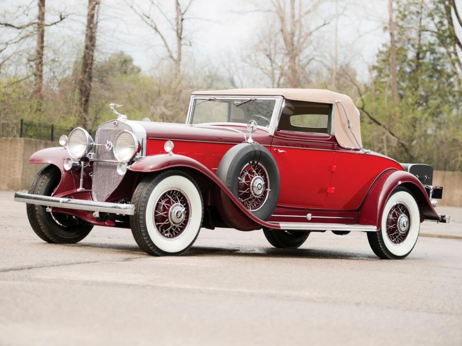  Cadillac Series 370-A V12 Convertible Coupe by Fleetwood 1931 года  (фото 1 из 16)
